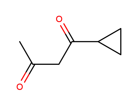 Molecular Structure of 21573-10-4 (1-Cyclopropyl-1,3-butanedione)