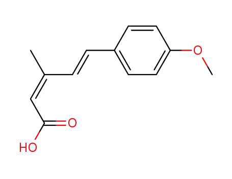 2,4-Pentadienoic acid, 5-(4-methoxyphenyl)-3-methyl-, (Z,E)-