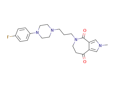 5-[3-[4-(4-fluorophenyl)piperazin-1-yl]propyl]-2-methyl-2,4,5,6,7,8-hexahydropyrrolo[3,4-c]azepine-4,8-dione