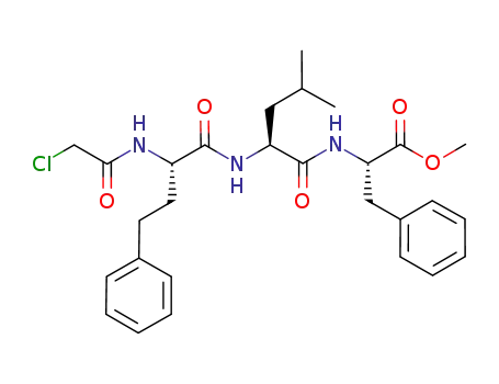 Molecular Structure of 868540-08-3 (C<sub>28</sub>H<sub>36</sub>ClN<sub>3</sub>O<sub>5</sub>)