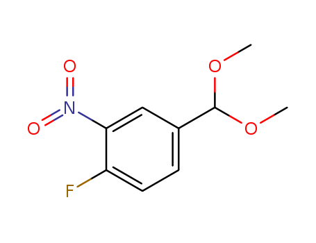 Benzene, 4-(dimethoxymethyl)-1-fluoro-2-nitro-
