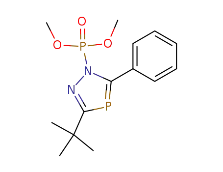 (3-tert-Butyl-5-phenyl-1H-1,2,4-diazaphosphol-1-yl)phosphonsaeure-dimethylester