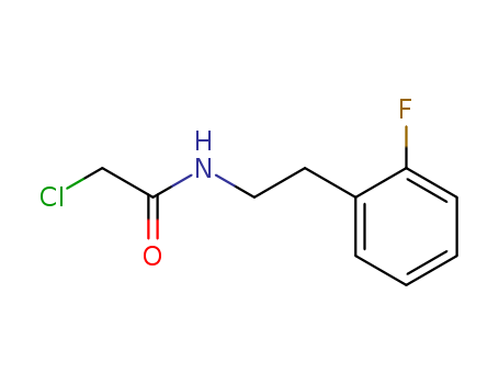 2-chloro-N-[2-(2-fluorophenyl)ethyl]acetamide