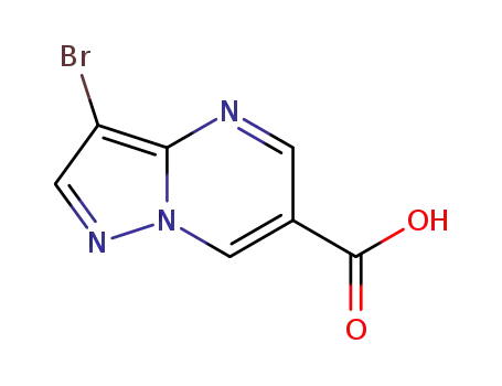 3-BroMopyrazolo [1,5-a] pyriMidine-6- 카르 복실 산