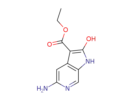ethyl 5-amino-2-hydroxy-1H-pyrrolo[2,3-c]pyridine-3-carboxylate