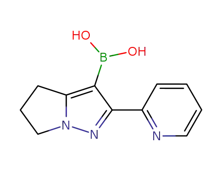 2-pyridin-2-yl-5,6-dihydro-4H-pyrrolo[1,2-b]pyrazole-3-boronic acid