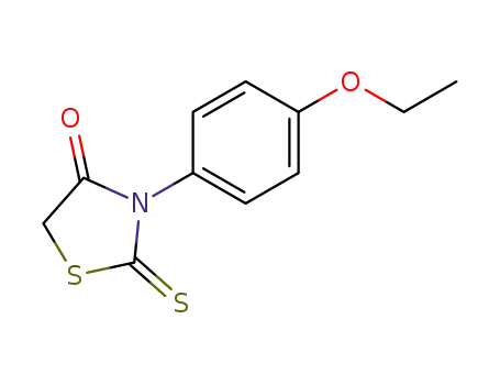 Rhodanine, 3-(p-ethoxyphenyl)-