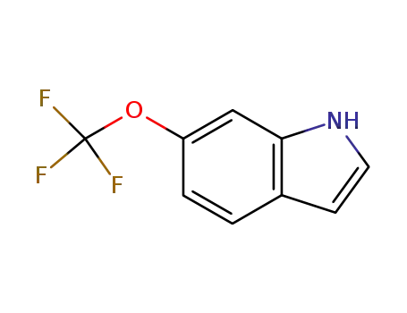 Molecular Structure of 467451-91-8 (6-(trifluoroMethoxy)-1H-indole)