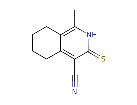 4-Isoquinolinecarbonitrile, 2,3,5,6,7,8-hexahydro-1-methyl-3-thioxo-
