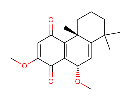 (4bR,10S)-2,10-Dimethoxy-4b,8,8-trimethyl-4b,5,6,7,8,10-hexahydro-phenanthrene-1,4-dione