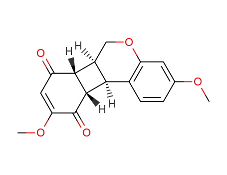 (6aS,6bR,10aS,10bR)-3,9-Dimethoxy-6a,6b,10a,10b-tetrahydro-6H-5-oxa-benzo[a]biphenylene-7,10-dione