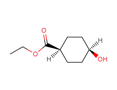 Molecular Structure of 75877-66-6 (cis-Ethyl 4-hydroxycyclohexanecarboxylate)
