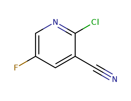 2-Chloro-5-fluoro-3-pyridinecarbonitrile cas  791644-48-9