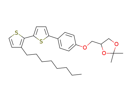 C<sub>28</sub>H<sub>36</sub>O<sub>3</sub>S<sub>2</sub>