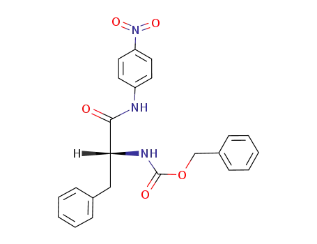 Carbamic acid,
[(1R)-2-[(4-nitrophenyl)amino]-2-oxo-1-(phenylmethyl)ethyl]-,
phenylmethyl ester