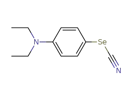 셀레노시안산 p-(디에틸아미노)페닐 에스테르