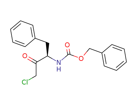(R)-(1-benzyl-3-chloro-2-oxopropyl)carbamic acid benzyl ester
