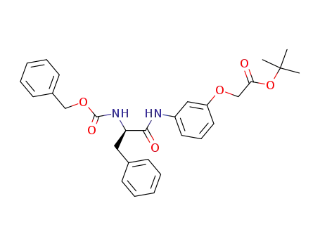 [3-((R)-2-Benzyloxycarbonylamino-3-phenyl-propionylamino)-phenoxy]-acetic acid tert-butyl ester