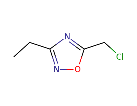 Molecular Structure of 50737-34-3 (5-(Chloromethyl)-3-ethyl-1,2,4-oxadiazole)