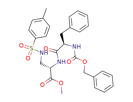(S)-2-((R)-2-Benzyloxycarbonylamino-3-phenyl-propionylamino)-3-(toluene-4-sulfonylamino)-propionic acid methyl ester