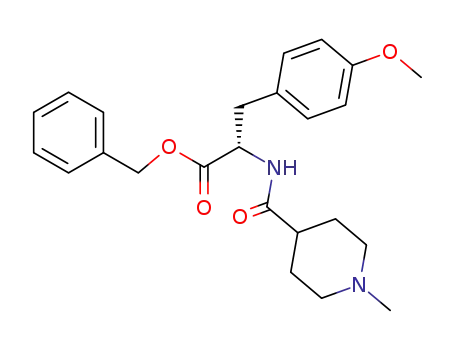 N-<(1-methylpiperidin-4-yl)carbonyl>-O-methyltyrosine benzyl ester