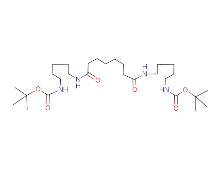 {5-[7-(5-tert-Butoxycarbonylamino-pentylcarbamoyl)-heptanoylamino]-pentyl}-carbamic acid tert-butyl ester