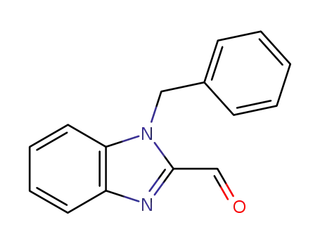 Molecular Structure of 180000-91-3 (1-BENZYL-1H-BENZOIMIDAZOLE-2-CARBALDEHYDE)