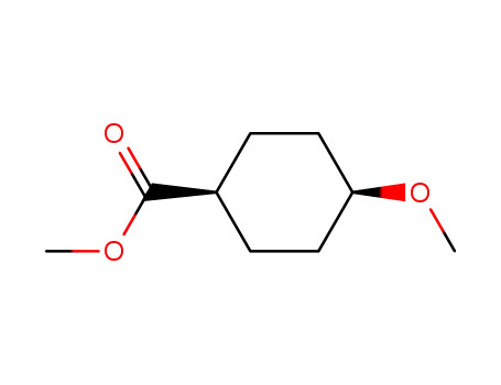 Molecular Structure of 73873-60-6 (cis-methyl 4-methoxycyclohexane-1-carboxylate)