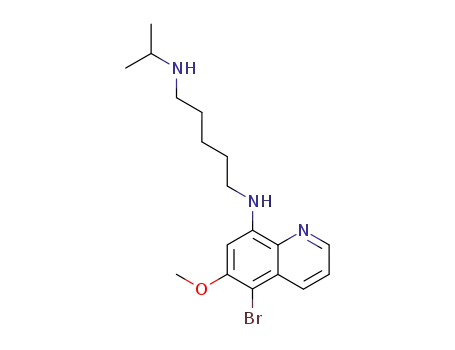 N-(5-Bromo-6-methoxy-quinolin-8-yl)-N'-isopropyl-pentane-1,5-diamine