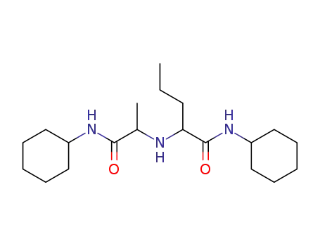 2-(1-Cyclohexylcarbamoyl-ethylamino)-pentanoic acid cyclohexylamide