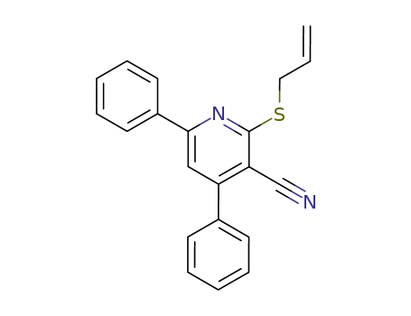 4,6-Diphenyl-2-(prop-2-en-1-ylsulfanyl)pyridine-3-carbonitrile