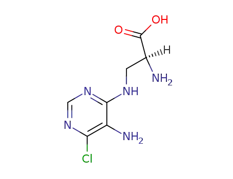 (S)-2-Amino-3-(5-amino-6-chloro-pyrimidin-4-ylamino)-propionic acid