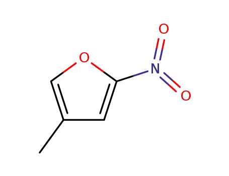 Molecular Structure of 61759-72-6 (Furan, 4-methyl-2-nitro-)