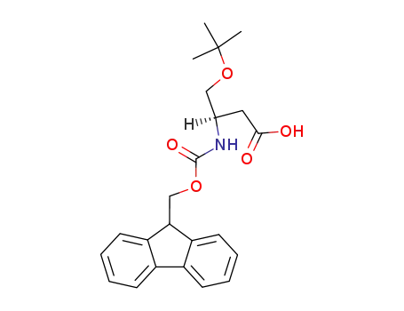 Molecular Structure of 203854-51-7 (FMOC-L-BETA-HOMOSERINE(OTBU))