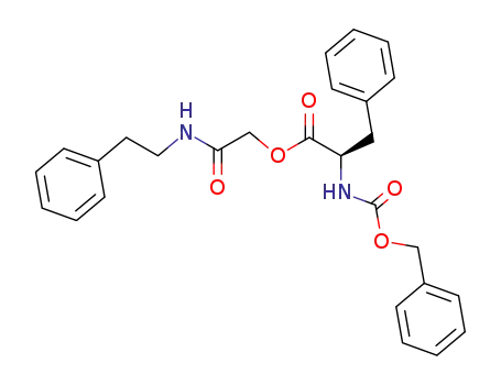 Molecular Structure of 224779-58-2 (<<(N-benzyloxycarbonyl-D-phenylalanyl)oxy>-acetyl>-2-phenylethylamine)