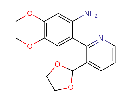 2-(3-[1,3]dioxolan-2-yl-pyridin-2-yl)-4,5-dimethoxy-phenylamine