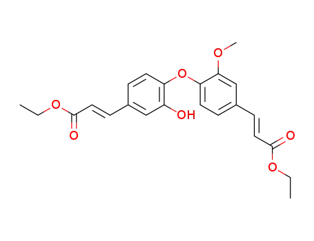 (2-hydroxy-2'-methoxy-4,4'-di(2-ethoxycarbonylethenyl))diphenyl ether