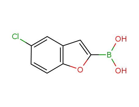 (5-Chlorobenzofuran-2-yl)boronic acid