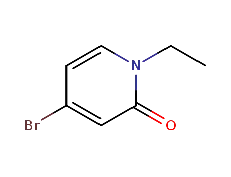 Molecular Structure of 832735-58-7 (4-bromo-1-ethyl-1,2-dihydropyridin-2-one)