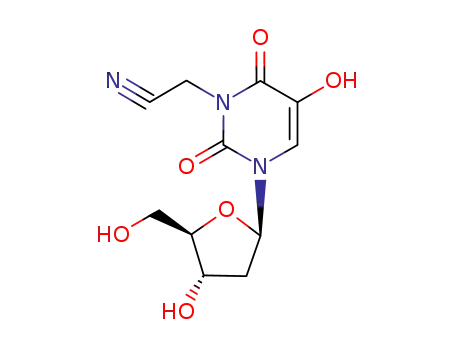 3-(cyanomethyl)-5-hydroxy-2'-deoxyuridine