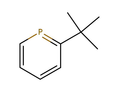 Molecular Structure of 109827-19-2 (2-tert-Butyl-λ<sup>3</sup>-phosphinin)