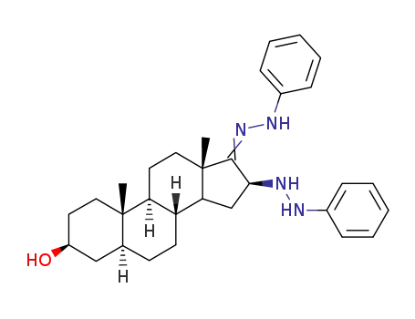 3β-Hydroxy-5α-androstan-17-one-16β-phenylhyrazine-17-phenylhydrazone