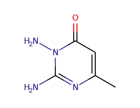 Molecular Structure of 35523-64-9 (2,3-diamino-6-methylpyrimidin-4(3H)-one)
