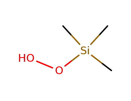 Molecular Structure of 18230-75-6 (TRIMETHYL SILYL HYDROPEROXIDE			)