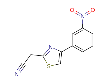 (4-(3-Nitrophenyl)-1,3-thiazol-2-YL)acetonitrile