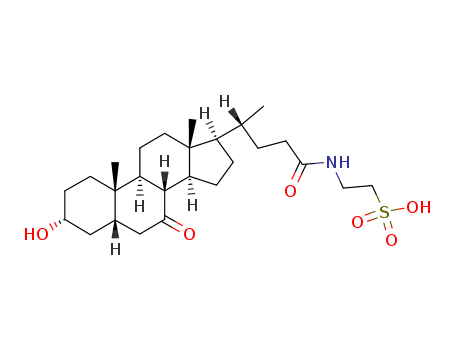 3-hydroxy-7-oxocholanoyltaurine