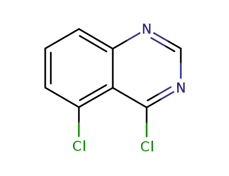Molecular Structure of 2148-55-2 (4,5-Dichloroquinazoline)