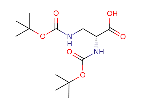 Molecular Structure of 159652-30-9 (BOC-D-DAP(BOC)-OH DCHA)