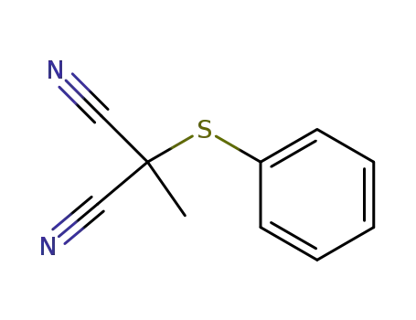 2-Methyl-2-(phenylthio)malononitrile