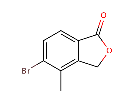 Molecular Structure of 1255206-67-7 (5-bromo-4-methylisobenzofuran-1(3H)-one)